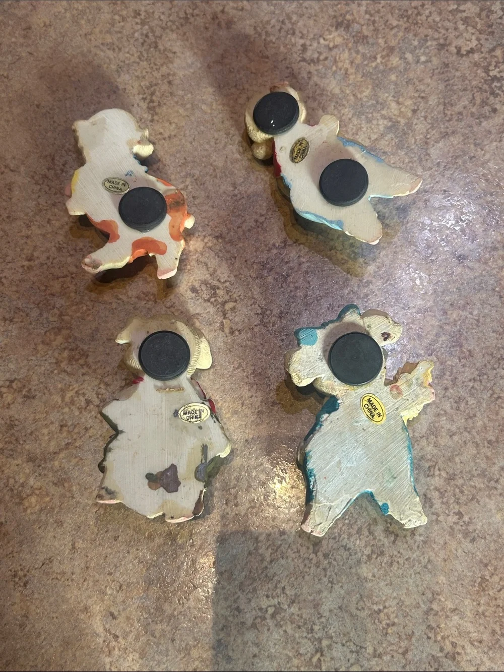 Vintage Ganz 1992 pigsville refrigerator magnet lot Home Wall Decor Pig Figurine